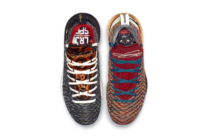 Nike LeBron 16 全新「What The」配色諜照釋出