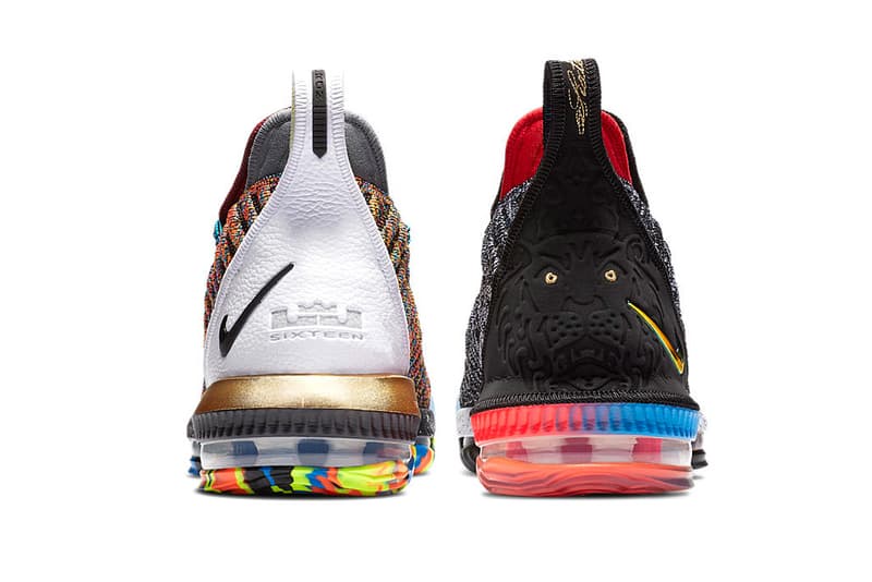 Nike LeBron 16 全新「What The」配色諜照釋出