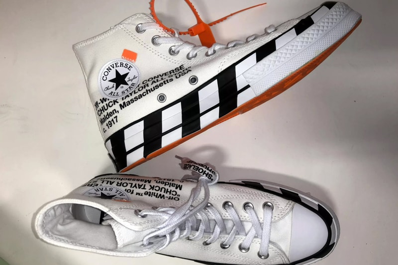 突發來襲！Off-White™ x Converse 聯乘第二彈 Chuck 70 鞋款搶先曝光！