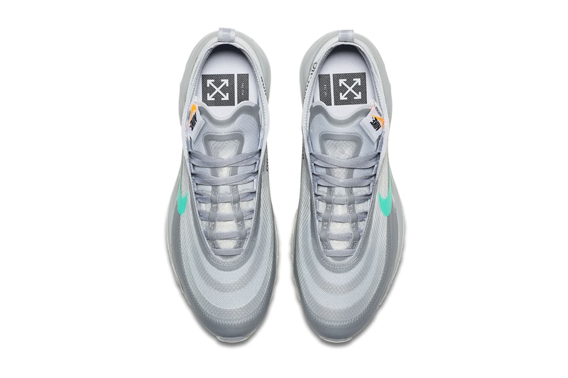 發售日期曝光！Off-White™ x Nike Air Max 97 全新「Menta」配色官方圖片釋出