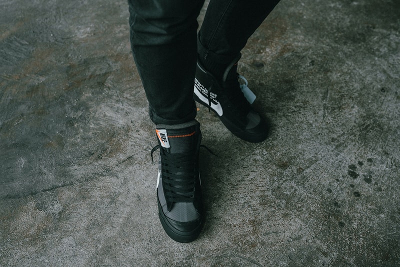 Off-White™ x Nike Blazer Mid 全新聯乘「Spooky Pack」系列上腳一覽