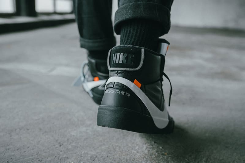 Off-White™ x Nike Blazer Mid 全新聯乘「Spooky Pack」系列上腳一覽