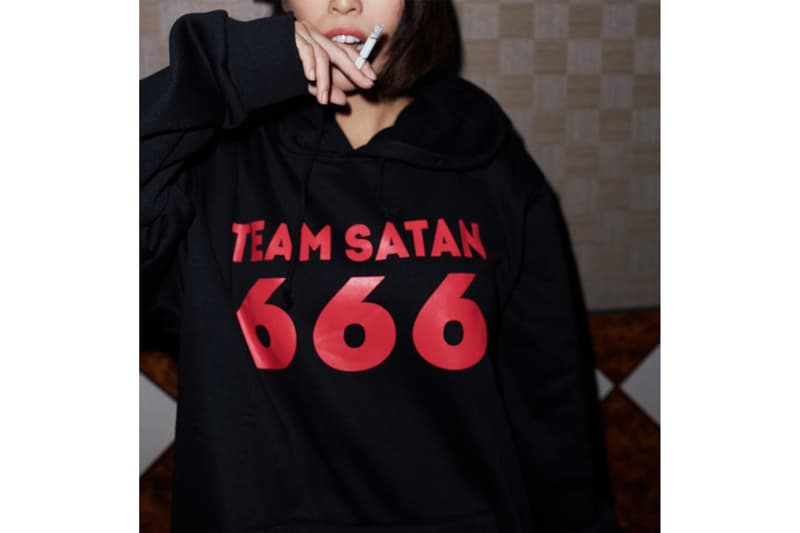 台灣地區限定！TEAM SATAN SKATEBOARDING Hoodie 無料放送