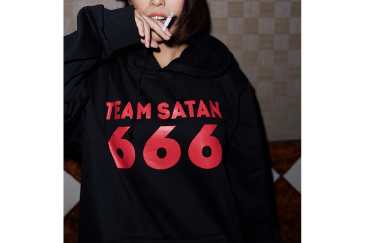 台灣地區限定!TEAM SATAN SKATEBOARDING Hoodie 無料放送