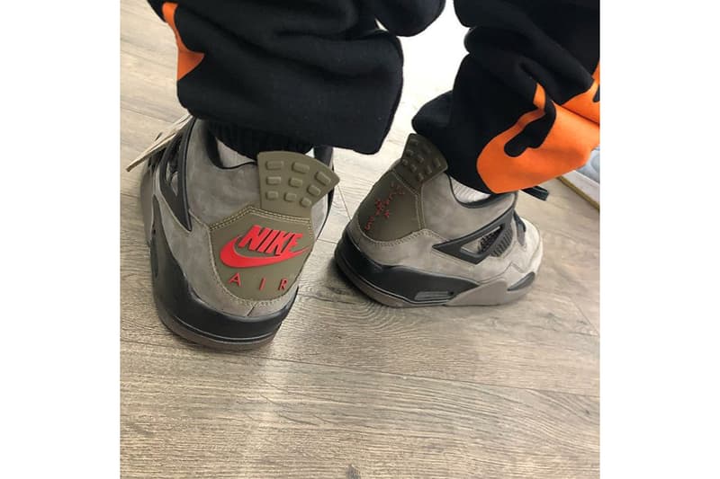 Travis Scott x Air Jordan 4 親友限定款曝光