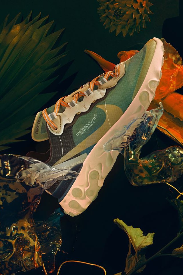 UNDERCOVER x Nike React Element 87 聯乘系列正式發表