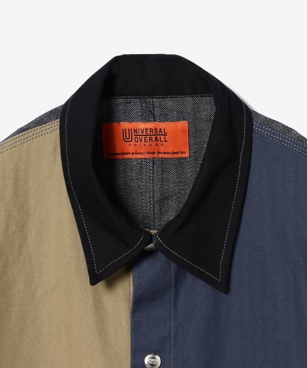工服拼色 UNIVERSAL OVERALL x BEAMS 打造聯乘別注外套