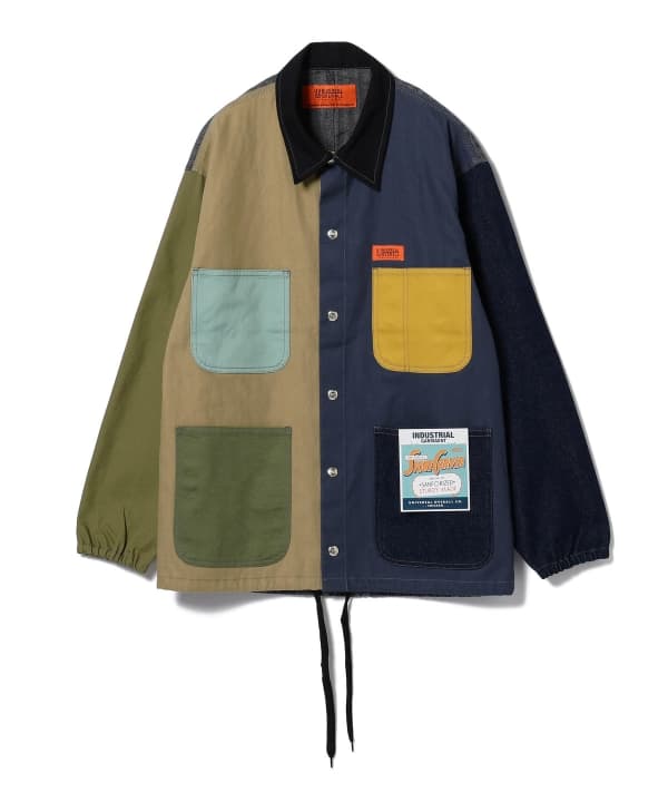工服拼色 UNIVERSAL OVERALL x BEAMS 打造聯乘別注外套