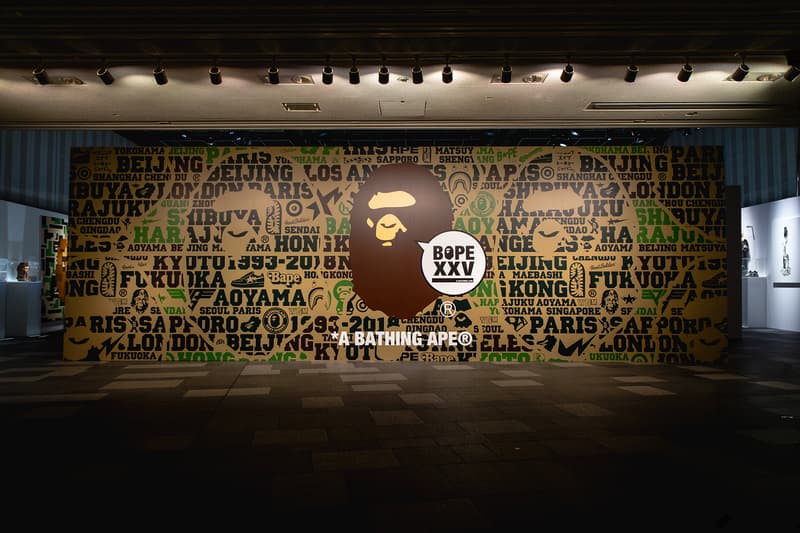 重磅聯名全公開！走進東京 A BATHING APE® 25 周年「XXV」展覽