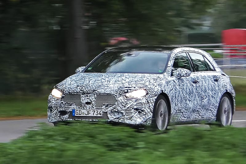 純電能 Mercedes-Benz A-Class？！極靜新車路測間諜影片曝光！