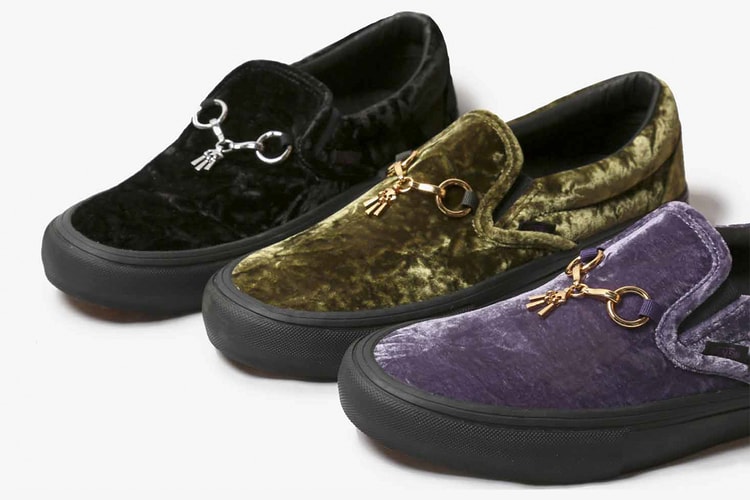 十八世紀瑰麗感滿載・Needles x Vans Vault Classic Slip-on