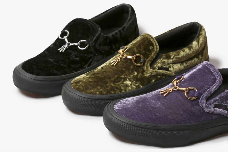 十八世紀瑰麗感滿載・Needles x Vans Vault Classic Slip-on