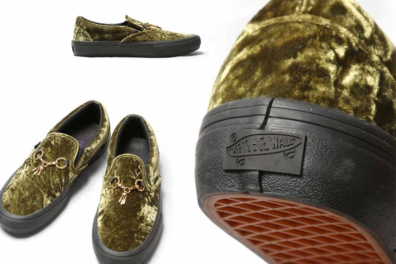 十八世紀瑰麗感滿載・Needles x Vans Vault Classic Slip-on