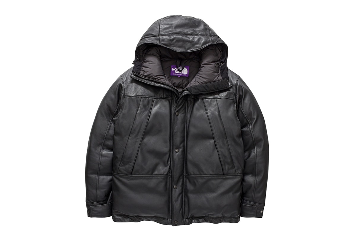 奢華製作－The North Face Purple Label 推出全皮革 Mountain Down Leather Jacket