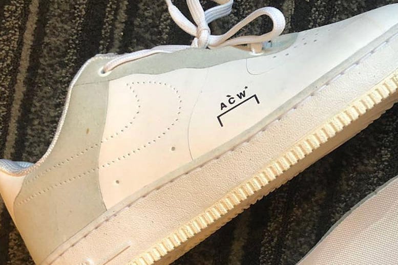 A-COLD-WALL* x Nike 全新聯乘 Air Force 1 Low 實物諜照流出