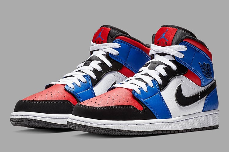 Nike Air Jordan 1 Mid 全新「Top 3」配色發佈