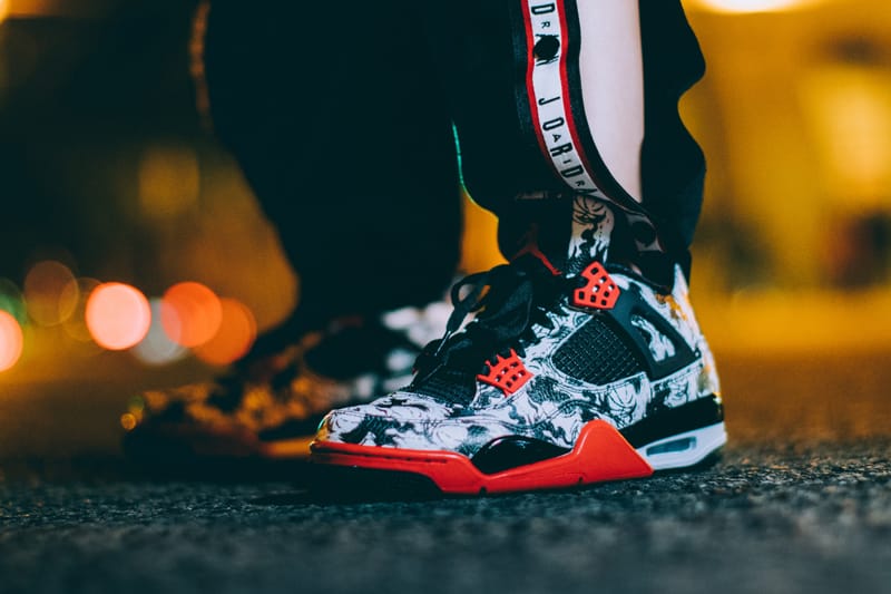 400ML 打造 Air Jordan 4「Tattoo」系列造型特輯