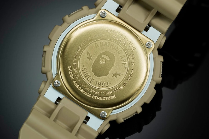 A BATHING APE® x G-SHOCK 25 週年聯乘系列台灣發售情報