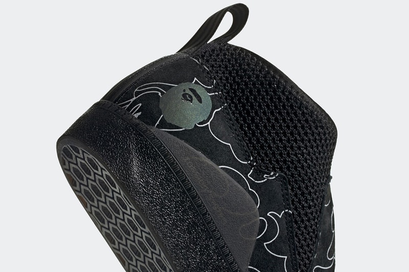搶先預覽 A BATHING APE® x adidas Skateboarding 聯乘 3ST.002 鞋款