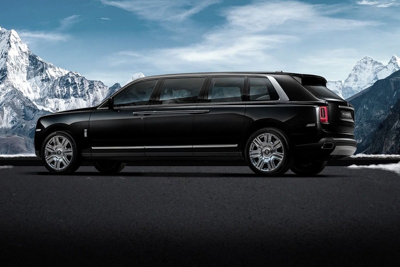 終極 SUV－Klassen 打造 Rolls-Royce 搭載「防彈」功能 Cullinan limo