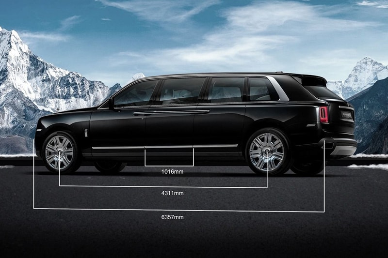終極 SUV－Klassen 打造 Rolls-Royce 搭載「防彈」功能 Cullinan limo