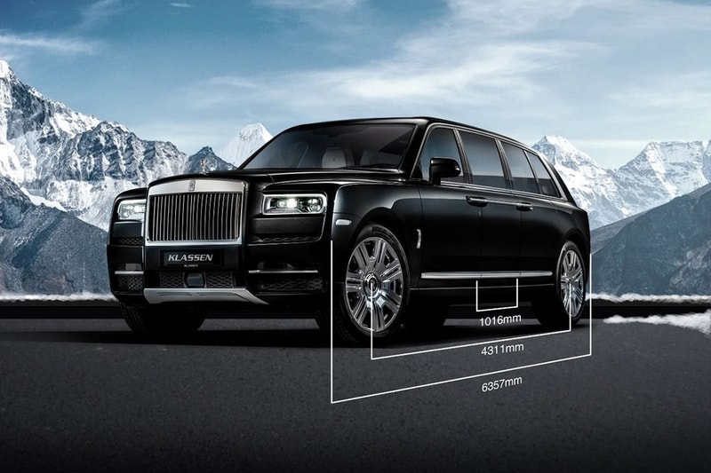 終極 SUV－Klassen 打造 Rolls-Royce 搭載「防彈」功能 Cullinan limo