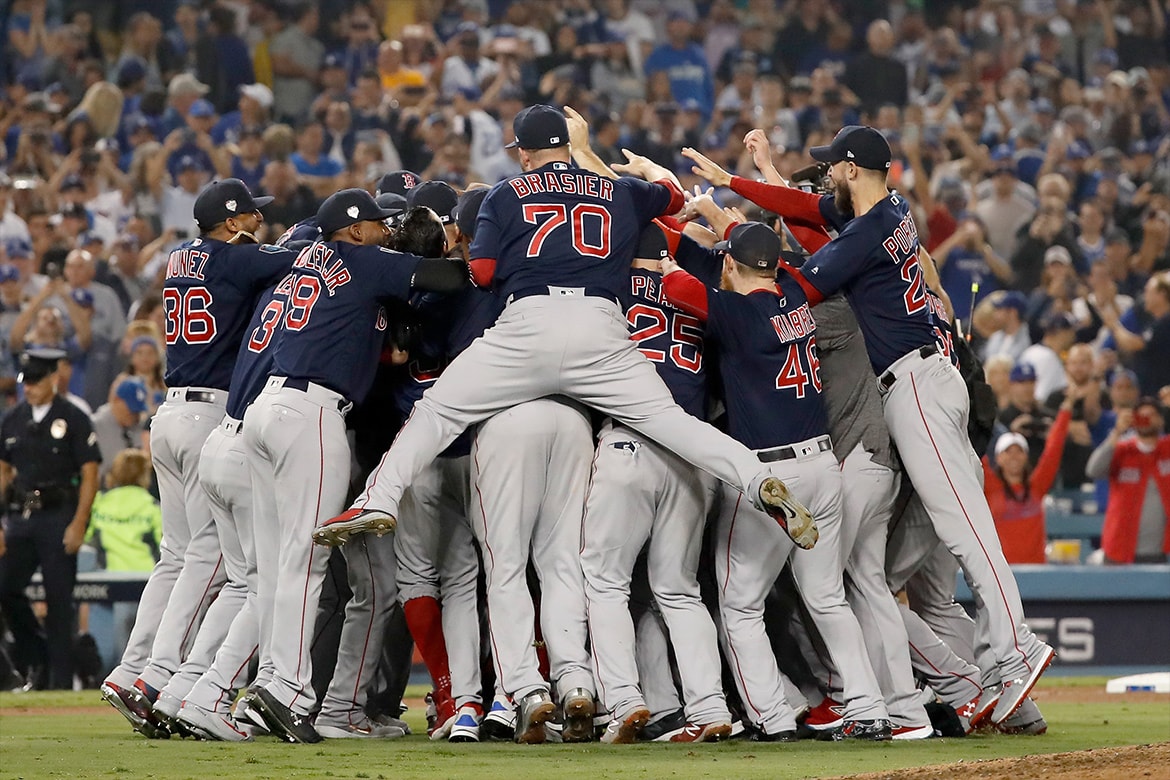 Boston Red Sox 擊敗 Los Angeles Dodgers 拿下 2018 世界大賽冠軍
