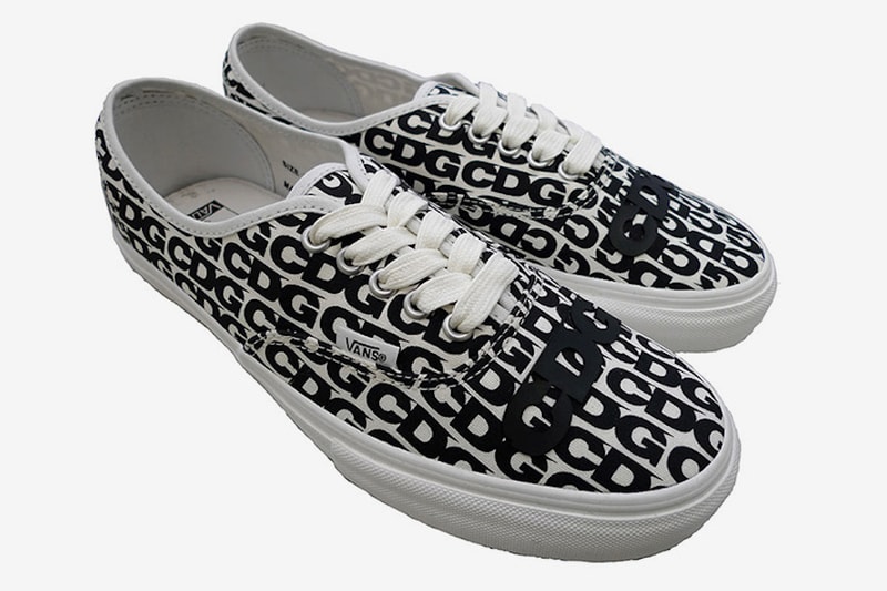 COMME des GARÇONS CDG x Vans 聯乘 Authentic 鞋款即將上架