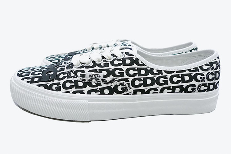 COMME des GARÇONS CDG x Vans 聯乘 Authentic 鞋款即將上架