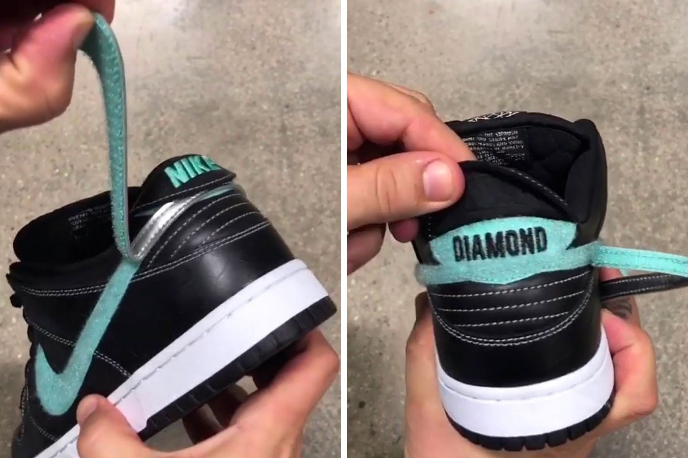 率先近賞 Diamond Supply Co. x Nike SB 最新聯乘配色「Black Diamond」