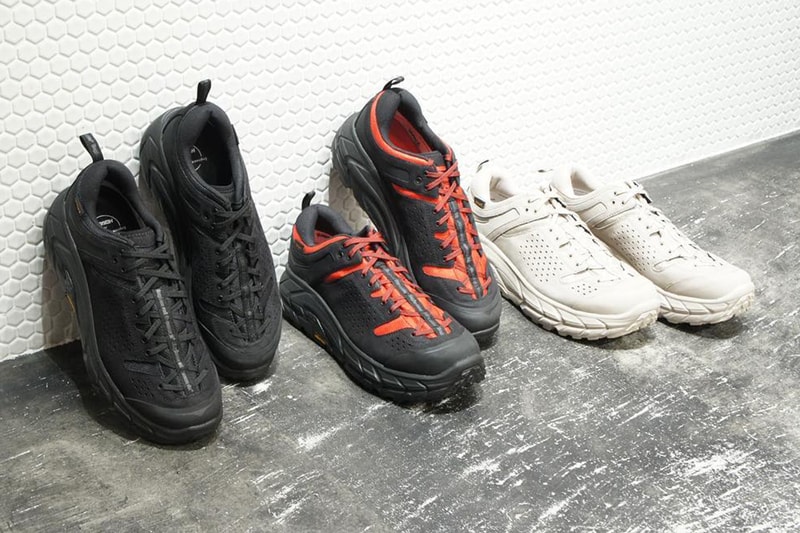 Engineered Garments x Hoka One One Tor Ultra Low