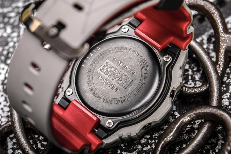恐怖配色!G-Shock x Sneaker Freaker 攜手打造別注版 DW-5700 手錶