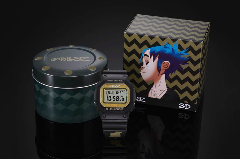 Gorillaz x G-SHOCK 35 周年聯乘別注系列發售詳情公開