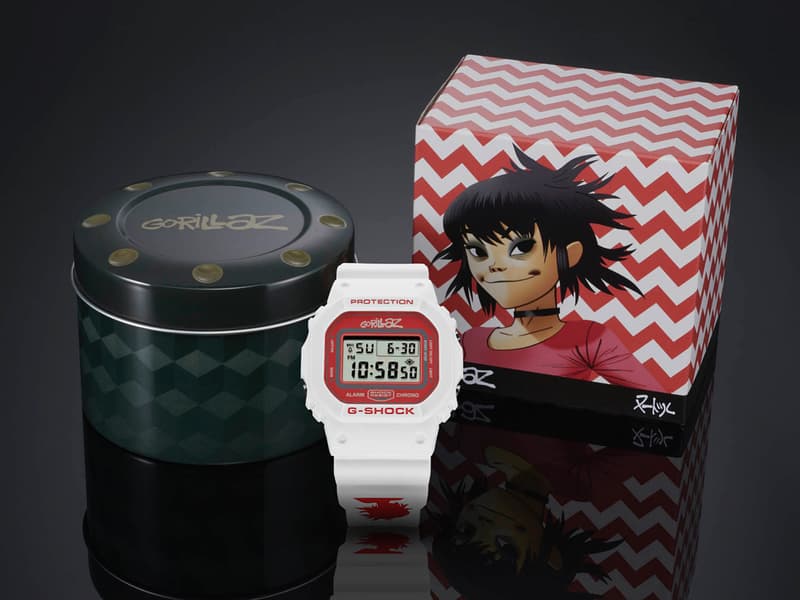 Gorillaz x G-SHOCK 35 周年聯乘別注系列發售詳情公開