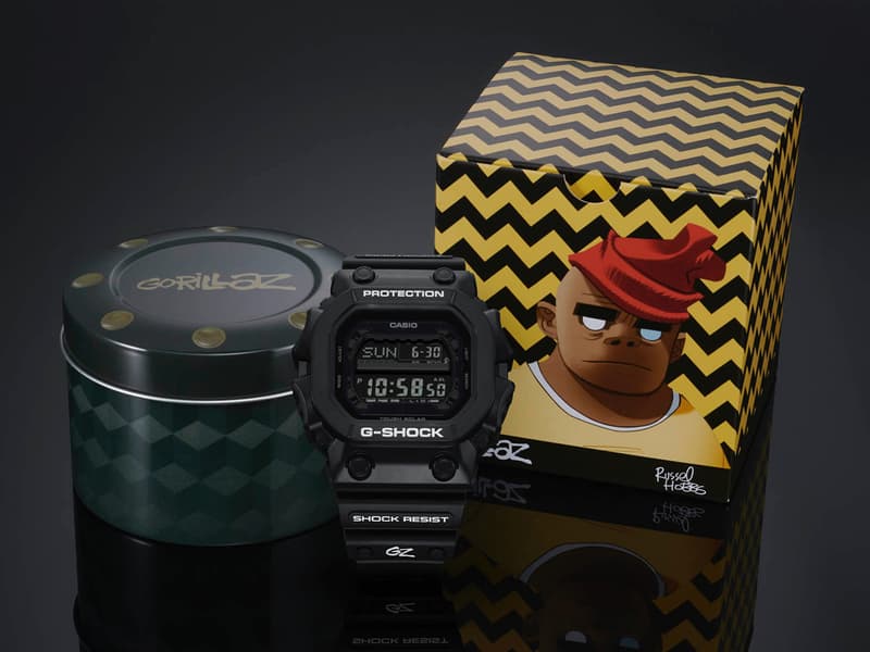Gorillaz x G-SHOCK 35 周年聯乘別注系列發售詳情公開