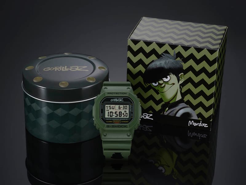 Gorillaz x G-SHOCK 35 周年聯乘別注系列發售詳情公開