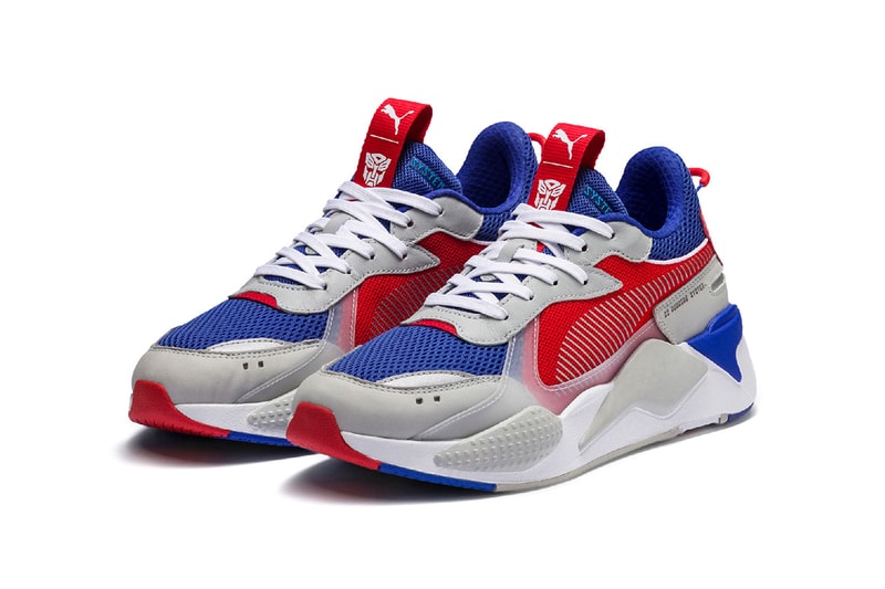 Hasbro x PUMA 跨界聯乘 RS-X「Transformers」別注系列
