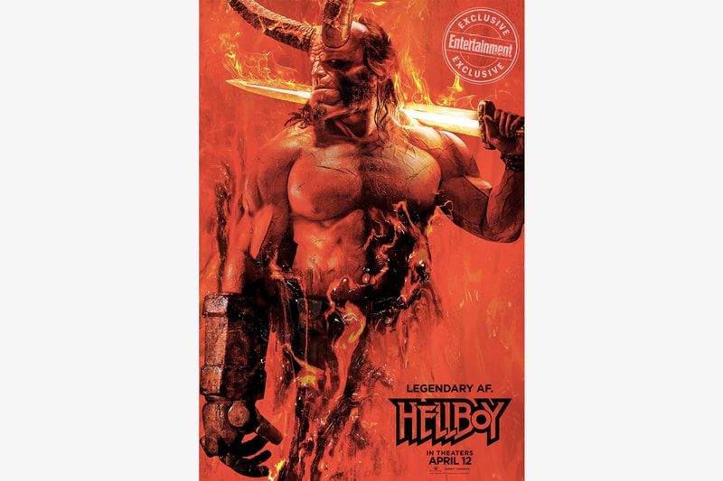 地獄怒火 − 新版《Hellboy》電影主角「地獄怪客」造型再次亮相