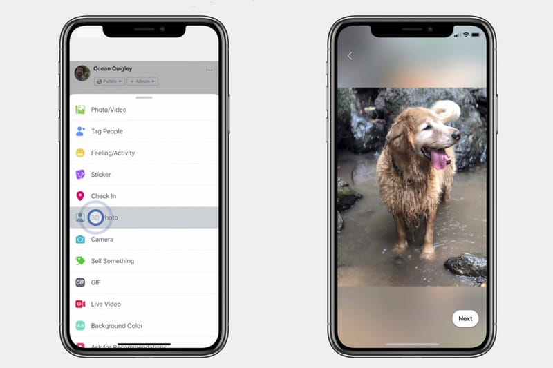 雙鏡頭福利－Facebook 正式迎來全新 3D 相片功能