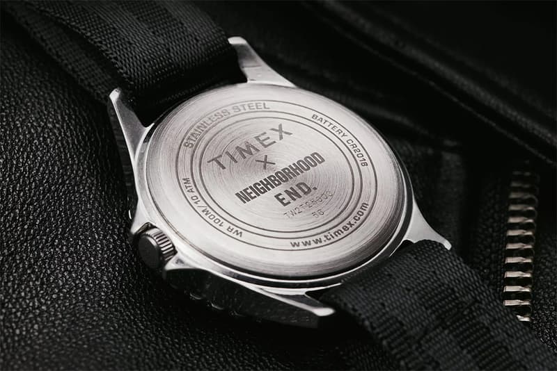 END. x NEIGHBORHOOD x TIMEX 三方攜手推出別注錶款