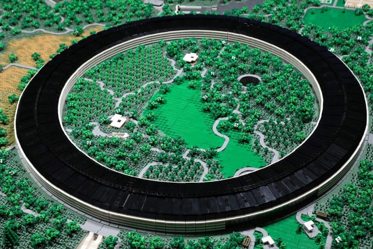 世界奇觀-汽車工程師以 LEGO 建構出 Apple Park 模型