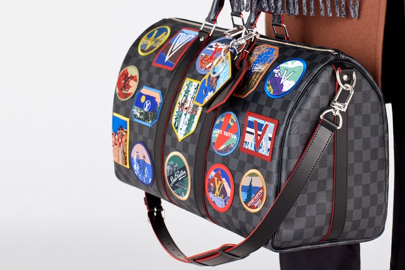 阿爾卑斯山元素引發・Louis Vuitton Damier Graphite Alpes