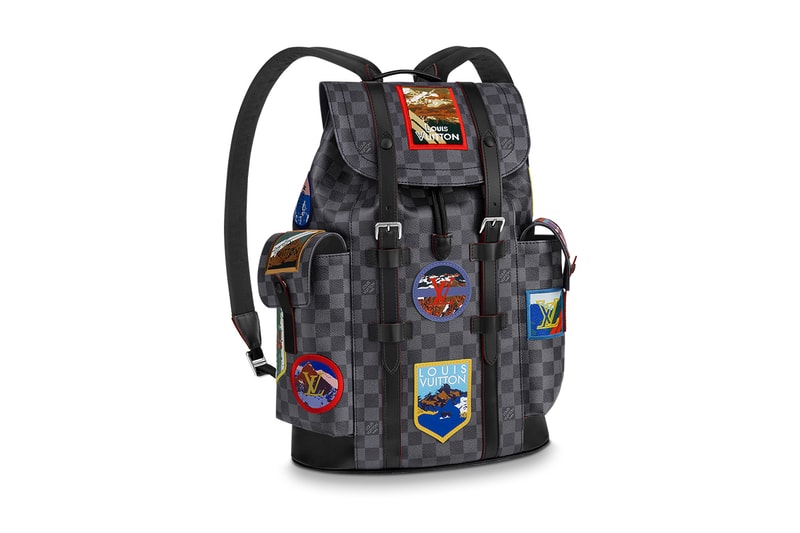 阿爾卑斯山元素引發・Louis Vuitton Damier Graphite Alpes