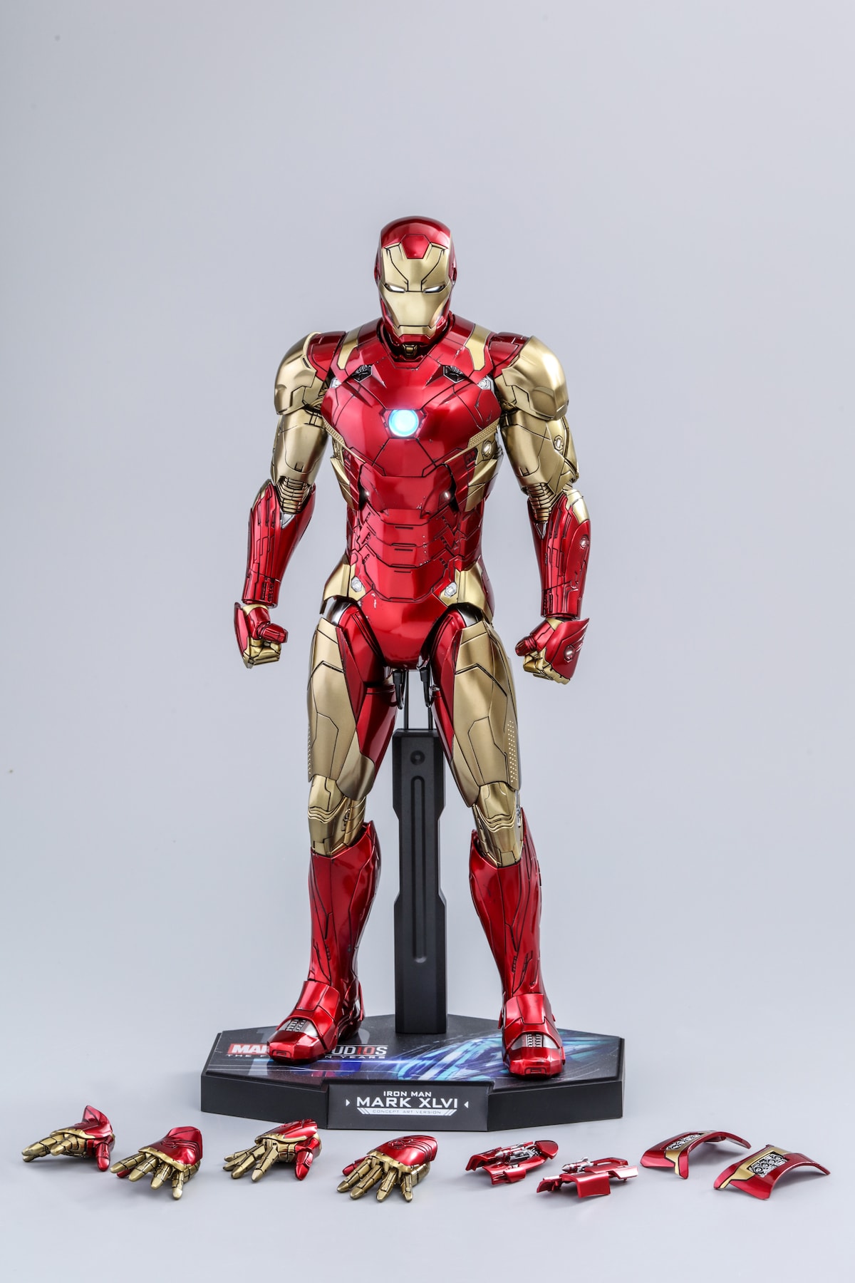 Hot Toys 最新概念版 Iron Man Mark XLVI  珍藏人偶登場