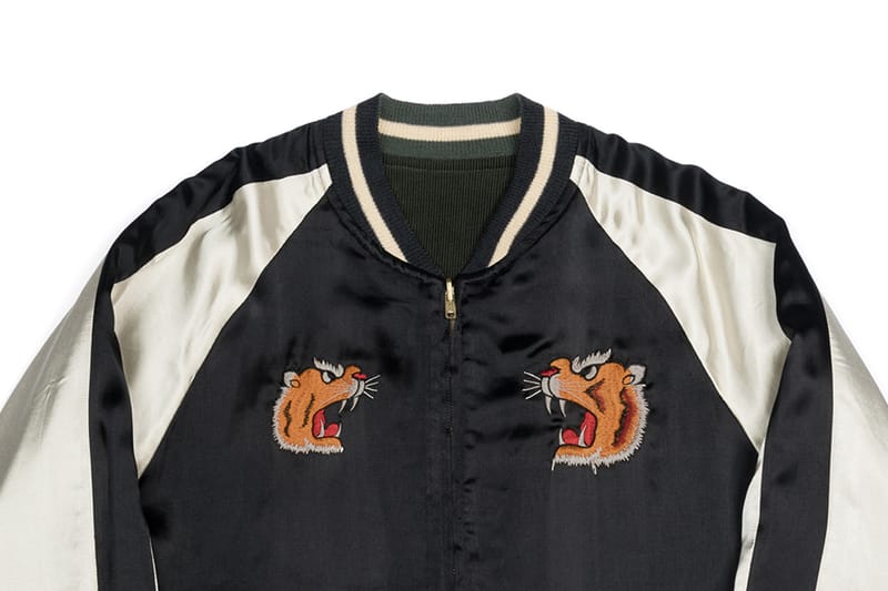 N.HOOLYWOOD 推出「可愛版」虎刺繡橫須賀外套