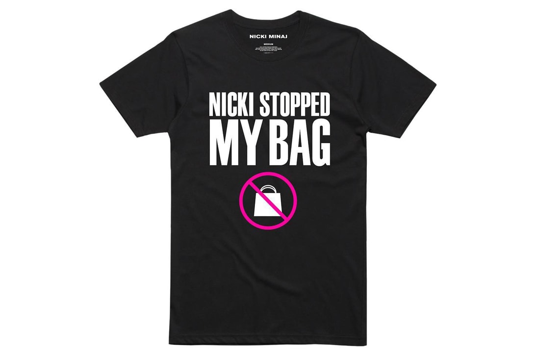 Nicki Minaj 推出嘲諷 Cardi B 「Nicki Stopped My Bag」系列單品