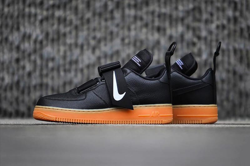 Nike Air Force 1 Low Utility 全新配色「Black/Gum」發佈
