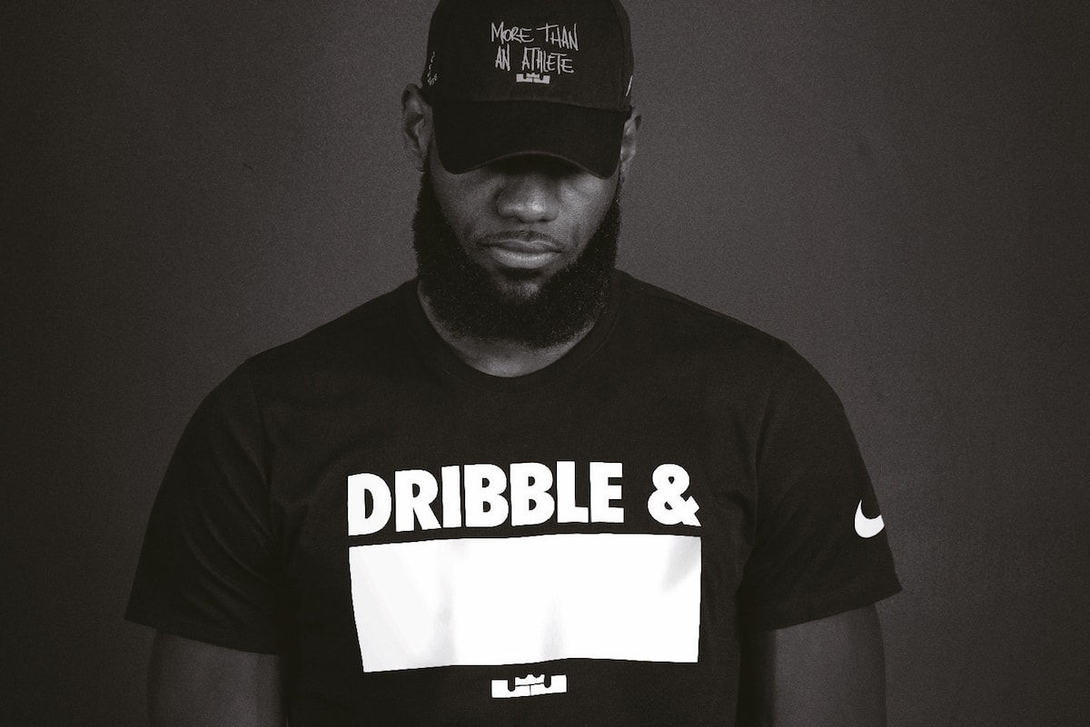 Nike Basketball 最新 LeBron James「DRIBBLE&」T-Shirt 上架
