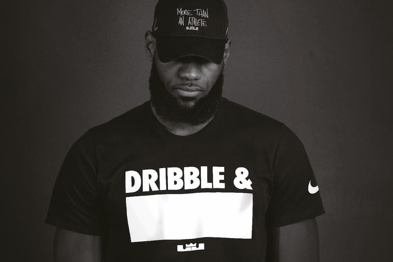 Nike Basketball 最新 LeBron James「DRIBBLE&」T-Shirt 上架