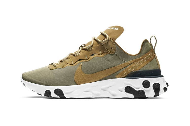 搶先預覽 Nike React Element 55 全新「Olive」配色